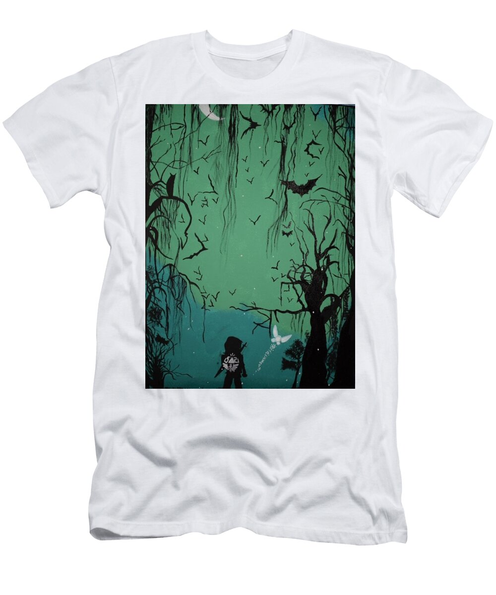 Its Dangerous to Go Alone Starburst Luna T-Shirt