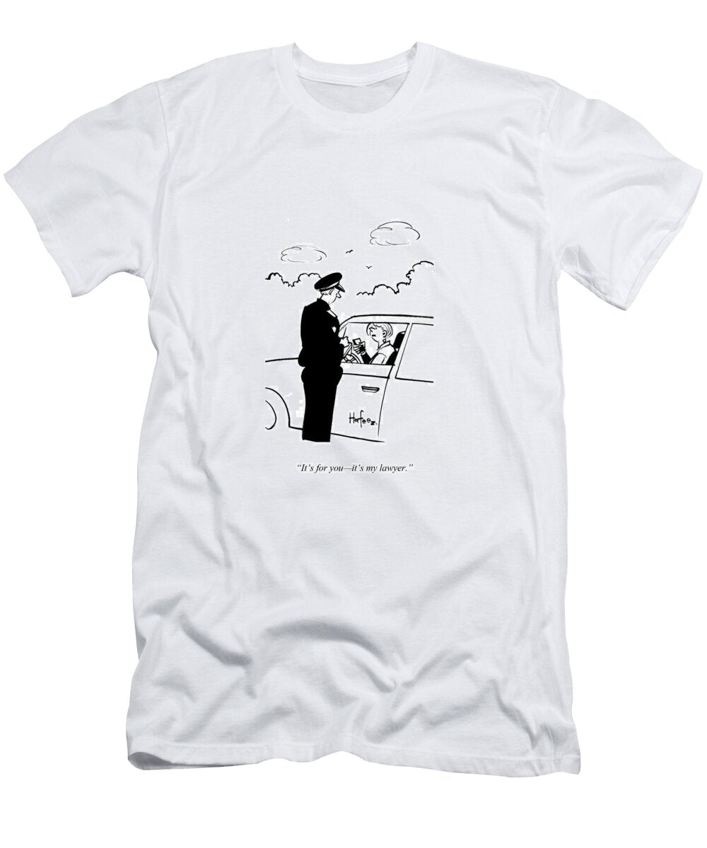 Its for You Its My Lawyer Kaamran Hafeez No Index T-Shirt