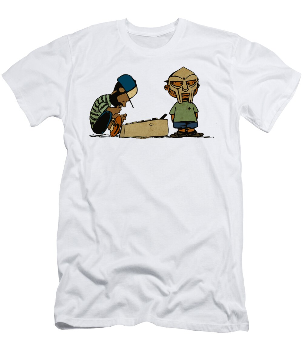 J Dilla with Mf Doom Qvintage Friend Friends Imogen Lee T-Shirt