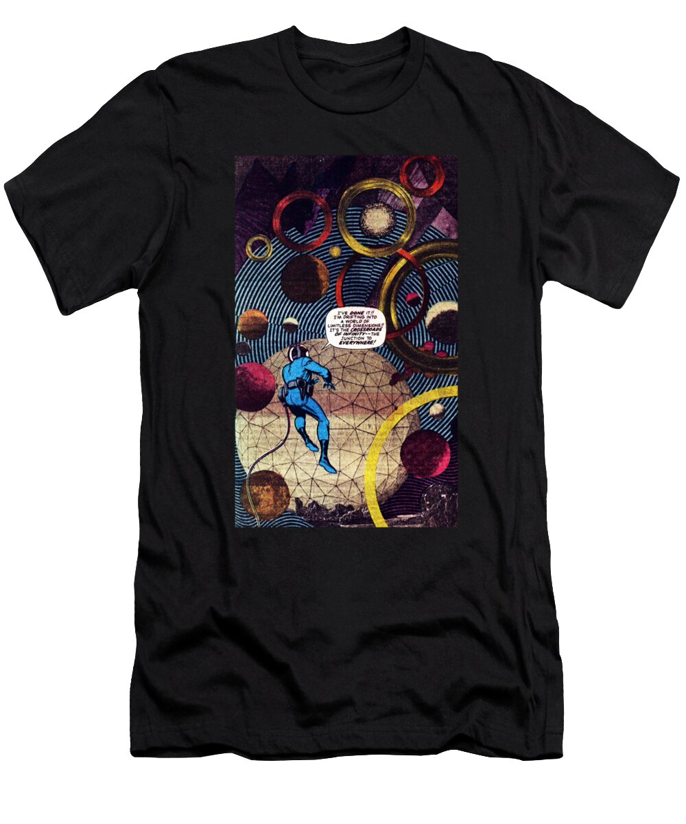 Jack Kirbys Photo Collage in Fantastic Four Kim Jacobs T-Shirt