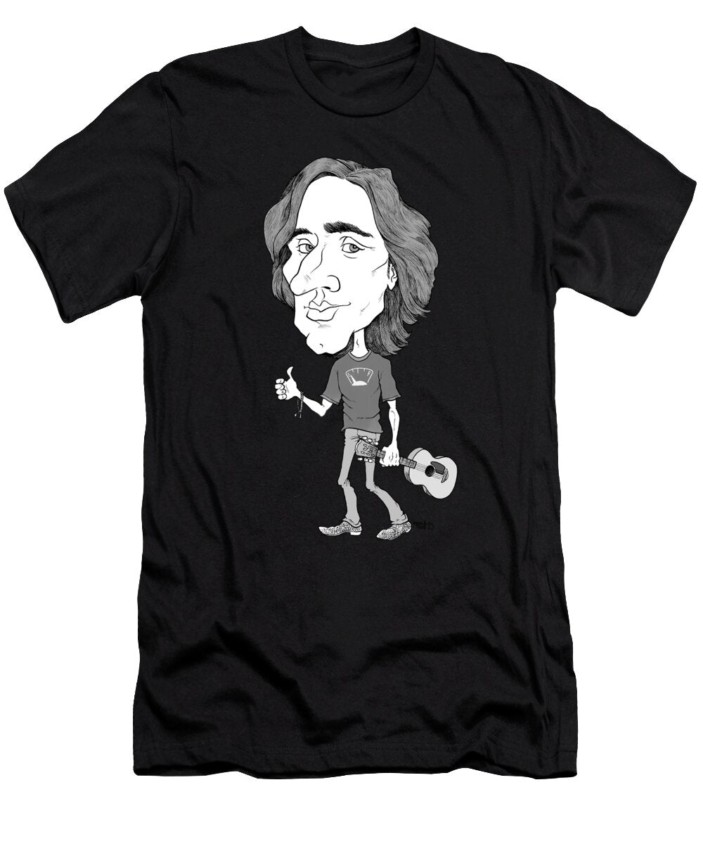 Jackson Browne Gray Mike Scott T-Shirt