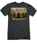 Jacob Akkersdijk Many Figures on the Nieuwe Markt in Rotterdam Motionage Designs T-Shirt