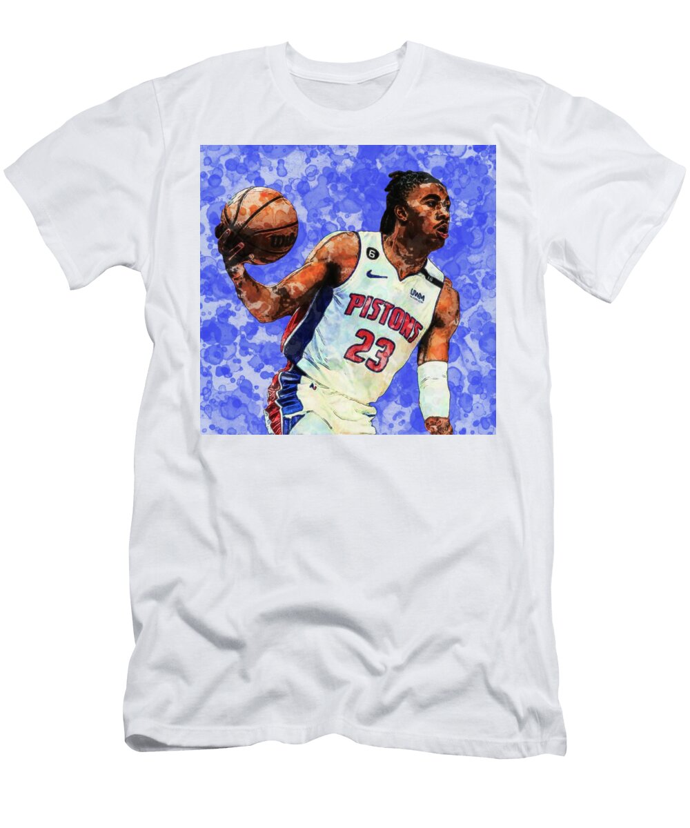 Jaden Ivy Detroit Pistons Bob Smerecki T-Shirt