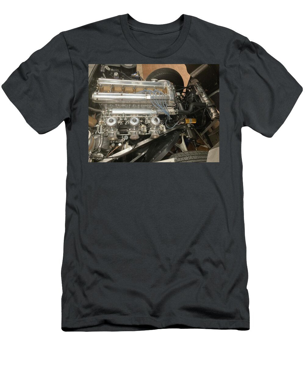 Jaguar E Type 42 Litre Engine Lawrence Christopher T-Shirt
