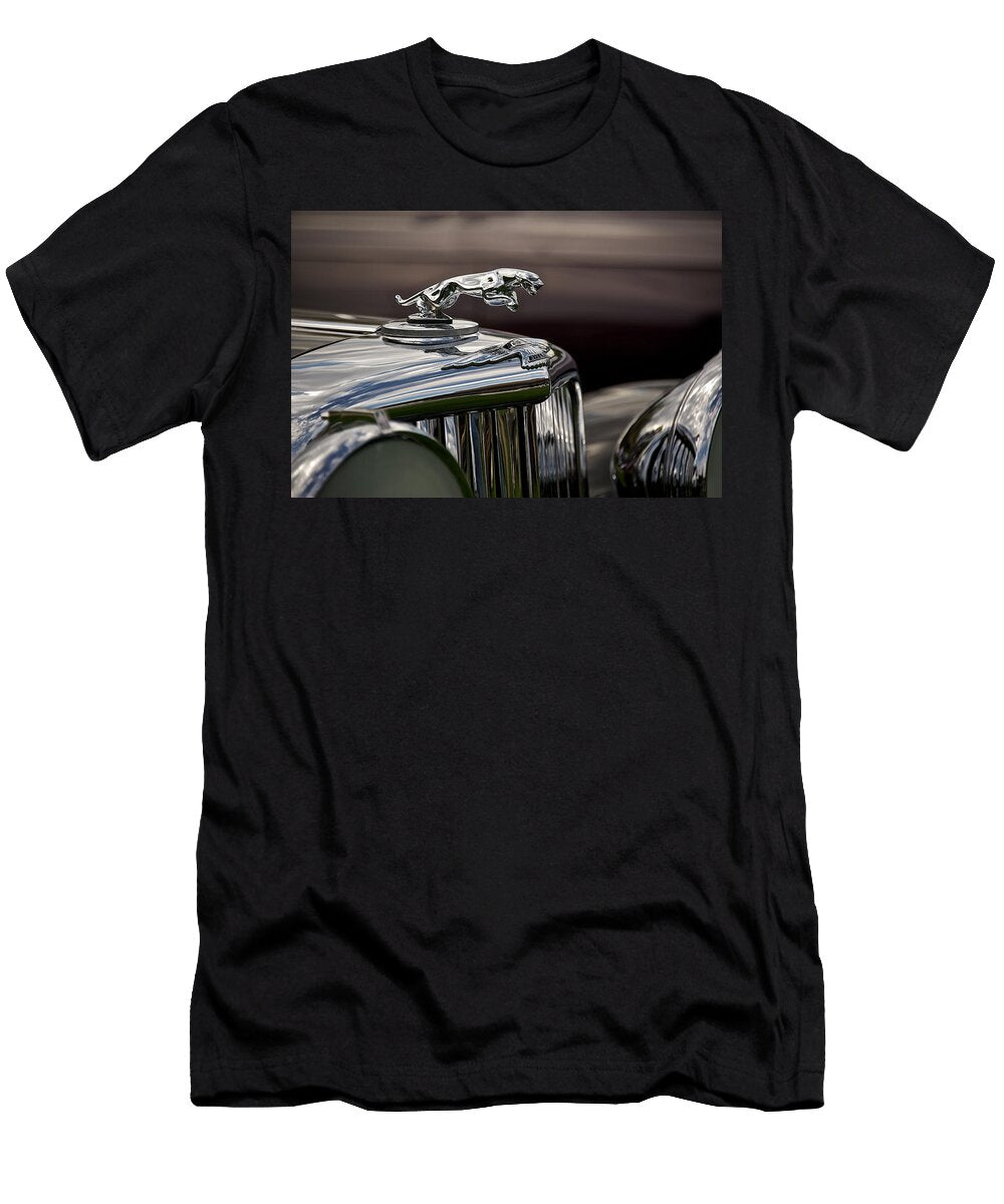 Jaguar Hood Ornament 1 Dave Koontz T-Shirt