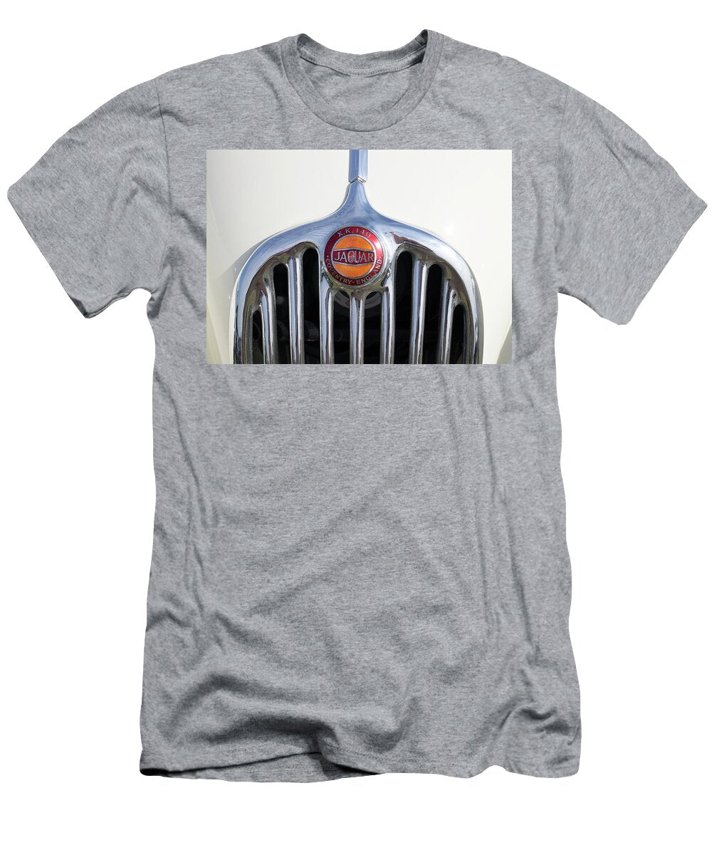 Jaguar Xk140 Radiator and Badge Peter Lloyd T-Shirt