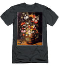 Jan Brueghel Ii Large Bouquet of Flowers Motionage Designs T-Shirt