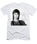 Jane Fonda Mug Shot Vertical Tony Rubino T-Shirt