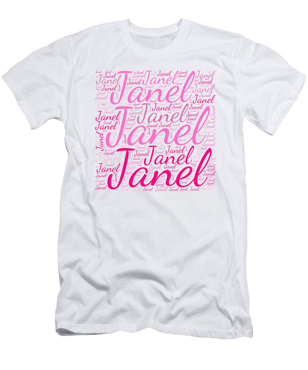 Janel Names Without Frontiers Vidddie Publyshd T-Shirt
