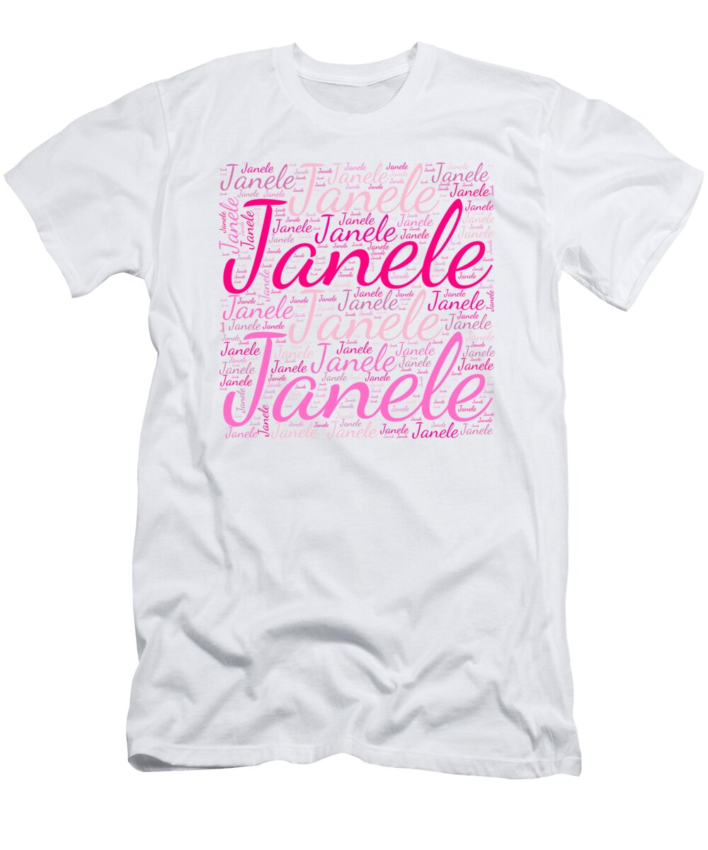 Janele Names Without Frontiers Vidddie Publyshd T-Shirt