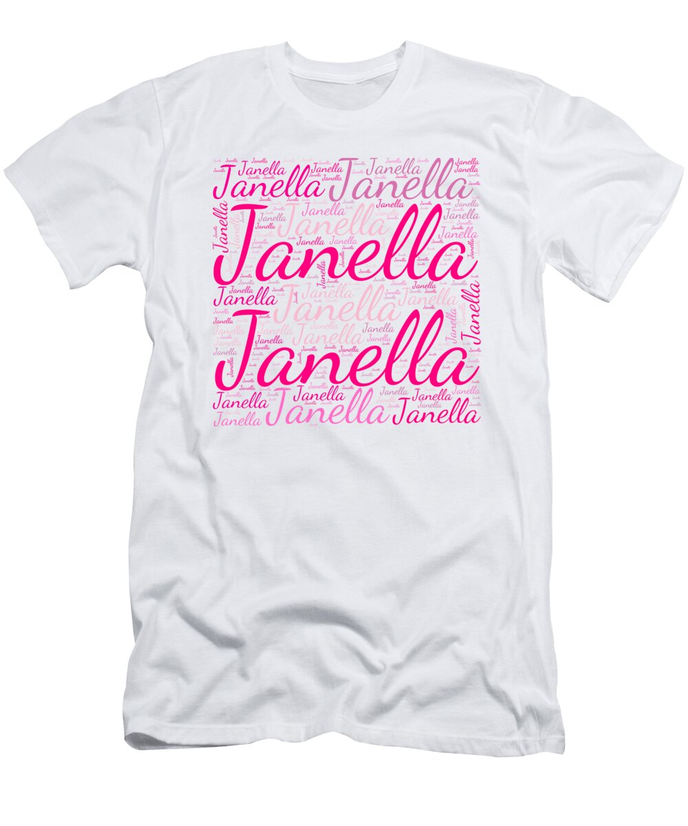 Janella Names Without Frontiers Vidddie Publyshd T-Shirt