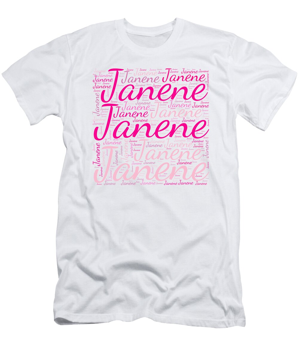 Janene Names Without Frontiers Vidddie Publyshd T-Shirt