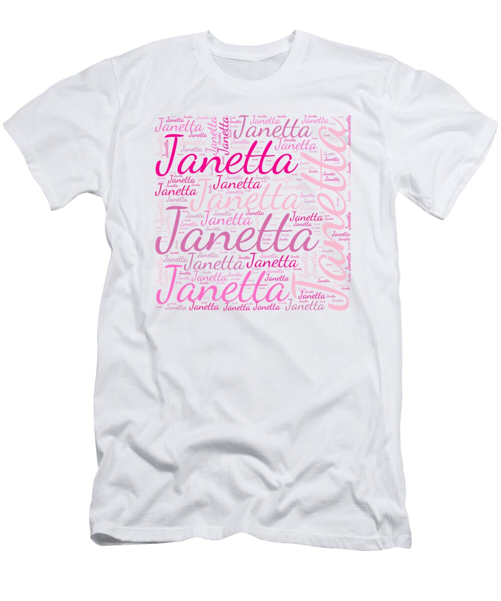 Janetta Names Without Frontiers Vidddie Publyshd T-Shirt