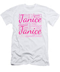 Janice Names Without Frontiers Vidddie Publyshd T-Shirt