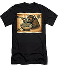 Japanese Cave Art Postage Stamp Noodles Bison Maisie Jackson T-Shirt