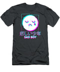 Japanese Glitchad Boy Anime Aesthetic Vaporwave 90s Japan Yichen Aania T-Shirt
