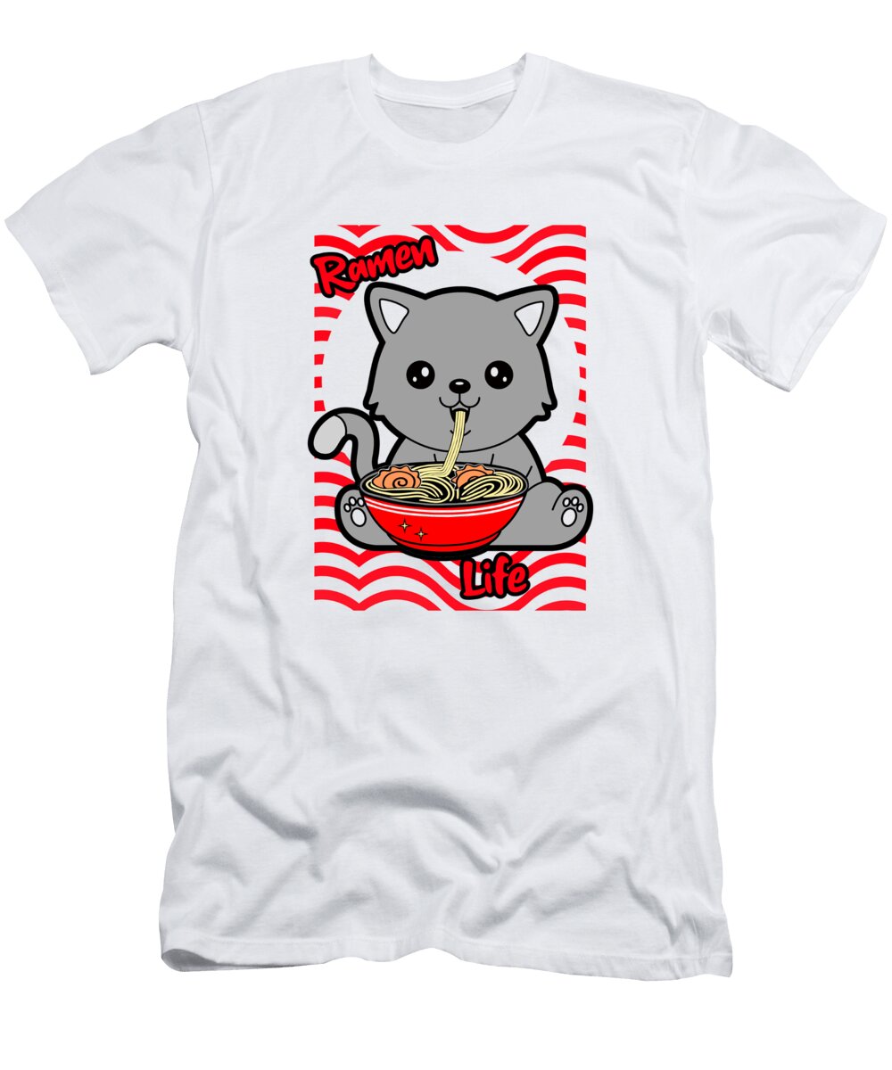Japanese Ramen Noodle Bowl Kathleen Sartoris T-Shirt