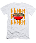 Japanese Ramen Noodles Typography Sartoris Art T-Shirt