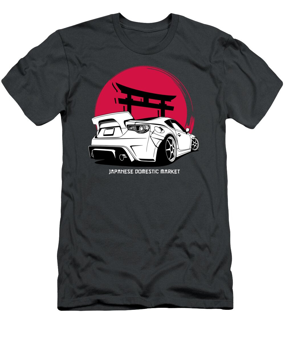 Jdm Badge Japanese Drift Car Tuning Automotive Gift 86 Banar Smira T-Shirt