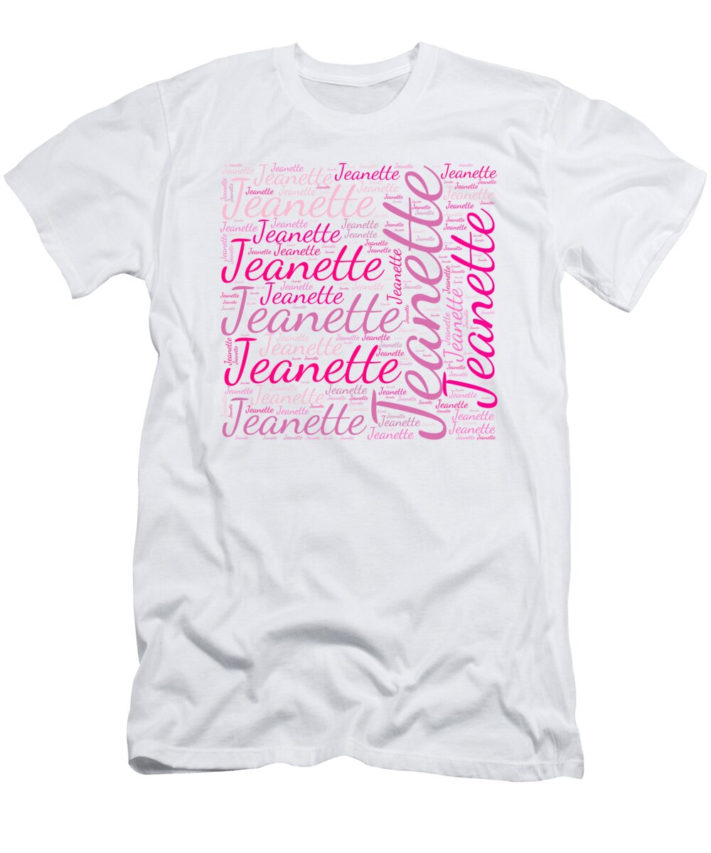 Jeanette Names Without Frontiers Vidddie Publyshd T-Shirt