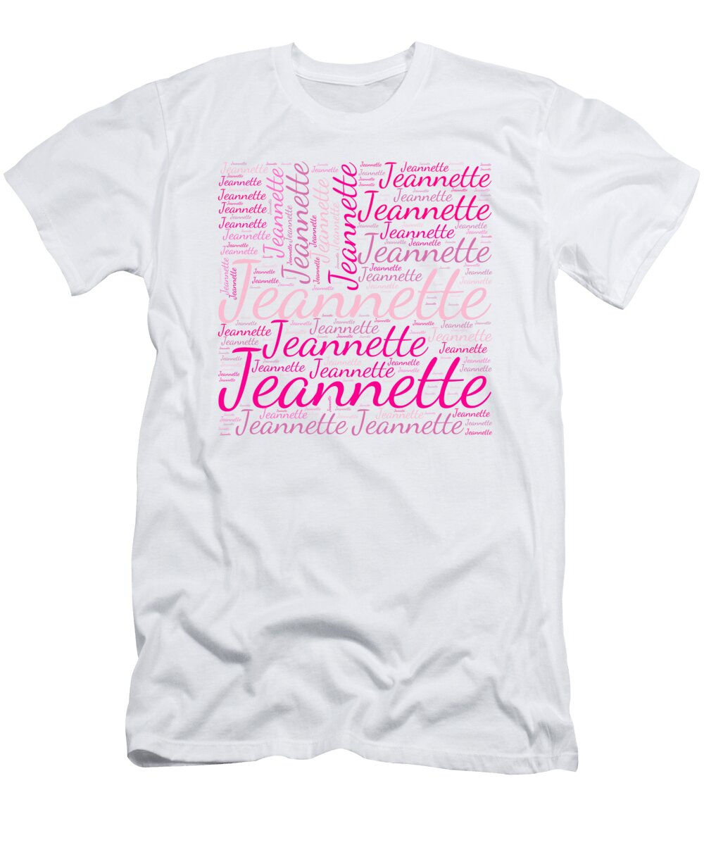Jeannette Names Without Frontiers Vidddie Publyshd T-Shirt