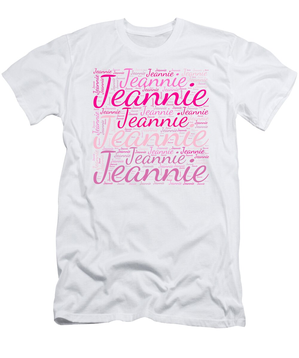 Jeannie Names Without Frontiers Vidddie Publyshd T-Shirt
