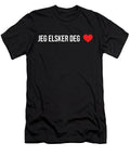 Jeg Elsker Deg Norwegian Love You Norway Viking Quote Noirty Designs T-Shirt