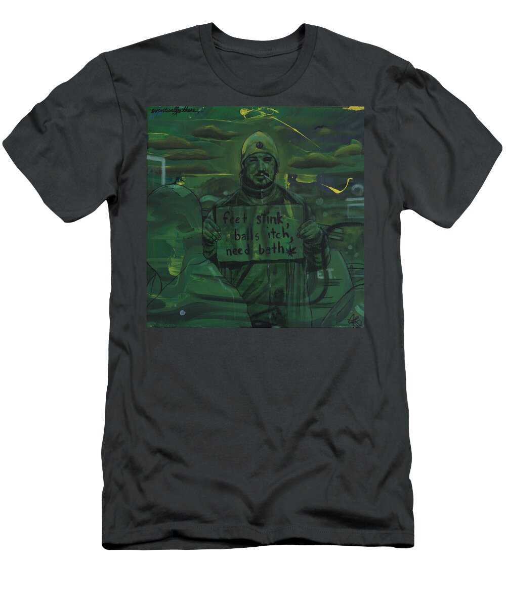 Jesus W Joint Jacques Kirby T-Shirt