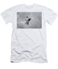 Jet Fighter in Dramatic Sky Wes and Dotty Weber T-Shirt