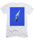 Jet Performing a Steep Vertical Climb Jeff Stallard T-Shirt