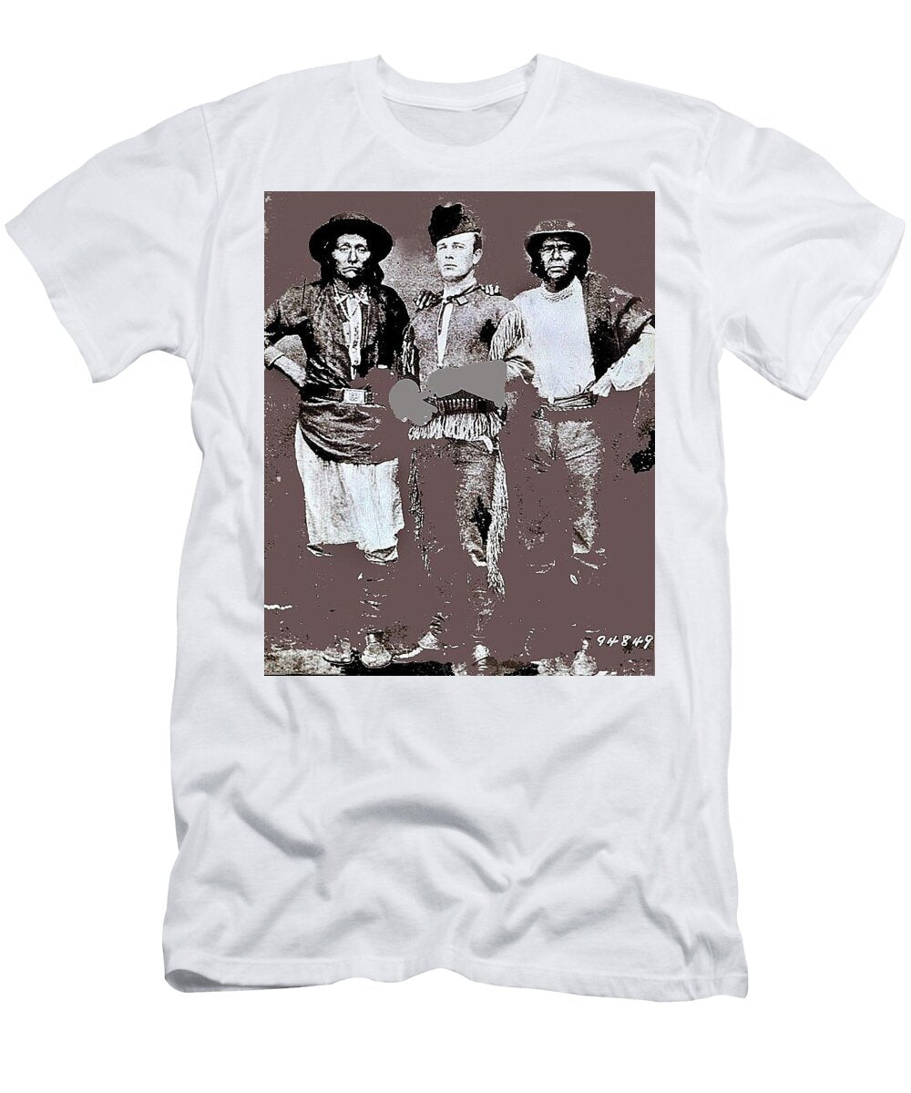 John Clum with Diablo and Eskiminzin San Carlos Agency Arizona 1875 2015 David Lee Guss T-Shirt