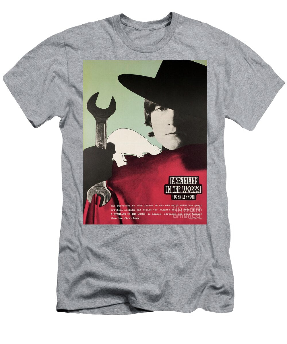 John Lennon Poster for a Spaniard in the Works 1965 Pulp Poster T-Shirt