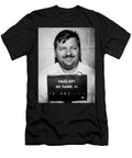 John Wayne Gacy Mug Shot 1980 Black and White Tony Rubino T-Shirt