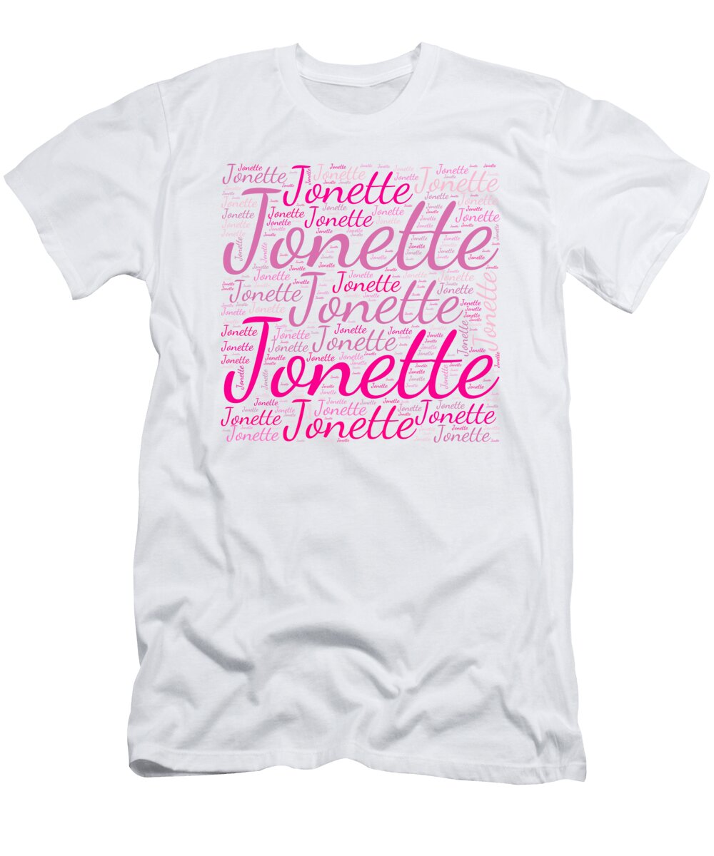 Jonette Names Without Frontiers Vidddie Publyshd T-Shirt