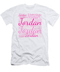 Jordan Names Without Frontiers Vidddie Publyshd T-Shirt