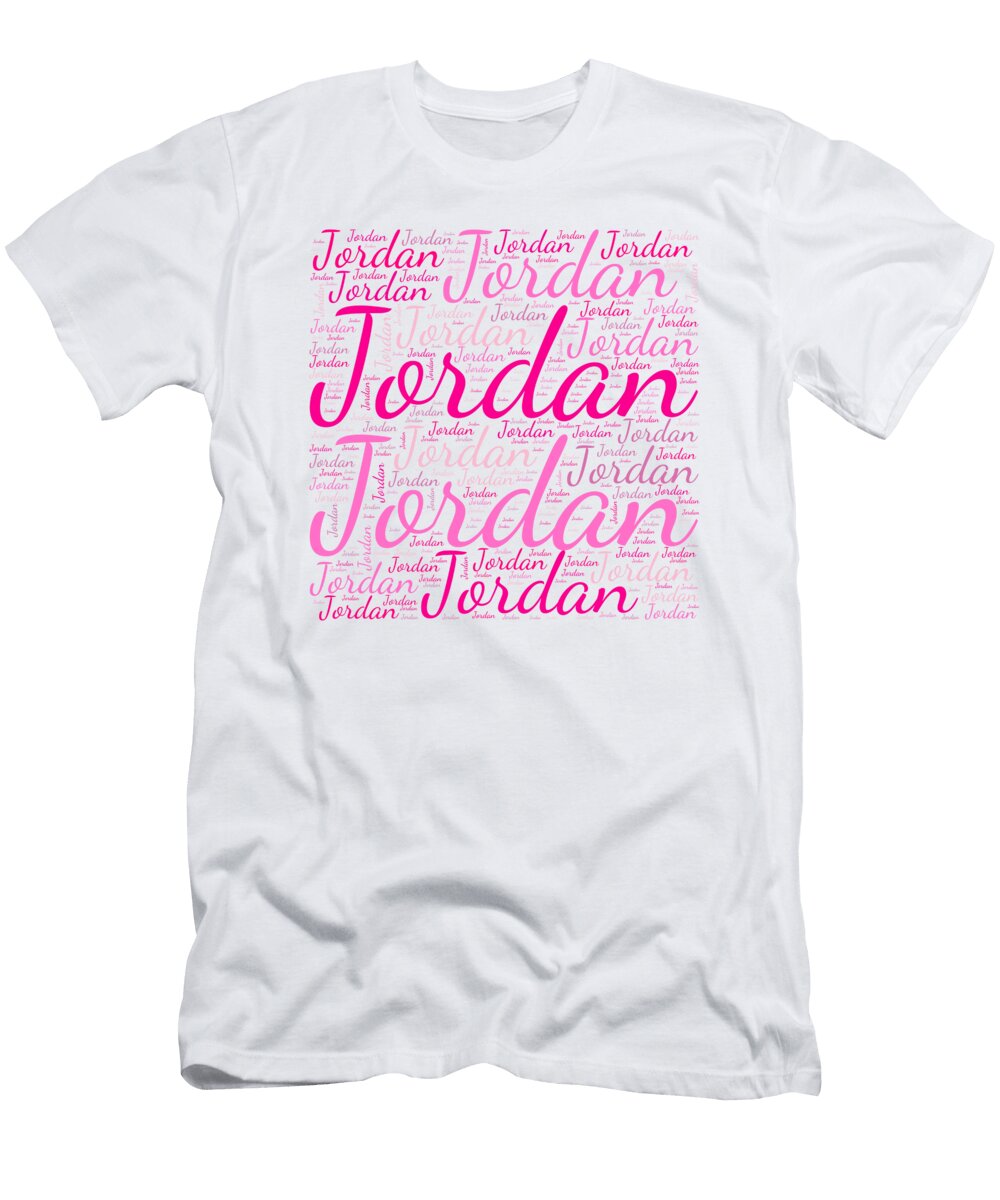 Jordan Names Without Frontiers Vidddie Publyshd T-Shirt
