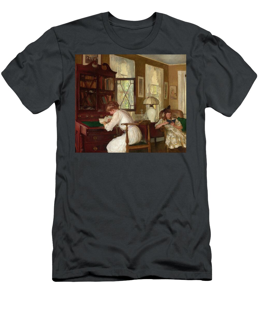 Josephine and Mercie Edmund Tarbell American Painter T-Shirt