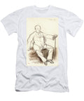 Jules Perrot Study for the Dancer Perrot Sitting 1880 Black and Brown Chalks with White on Paper Edgar Degas T-Shirt