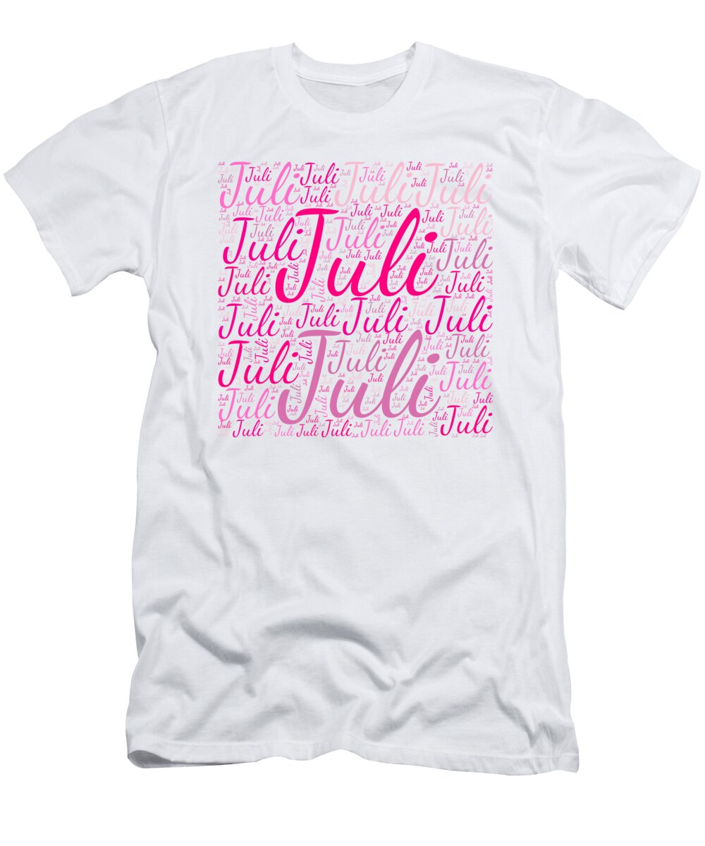 Juli Names Without Frontiers Vidddie Publyshd T-Shirt