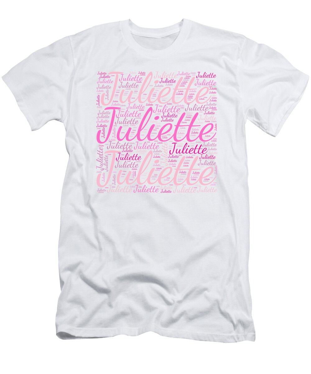 Juliette Names Without Frontiers Vidddie Publyshd T-Shirt