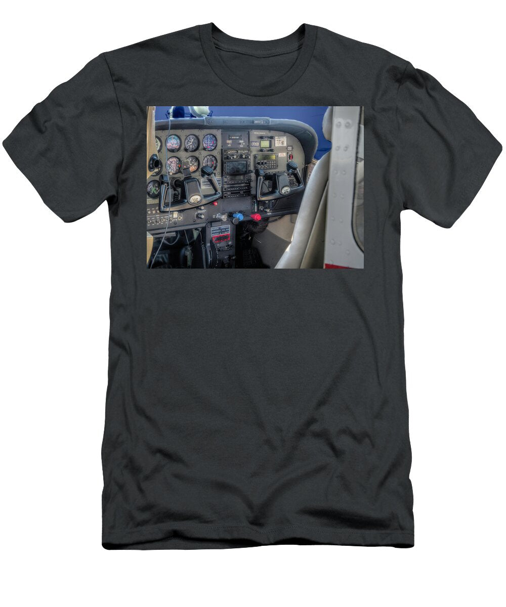Jump in and Go Cessna 182 John Straton T-Shirt