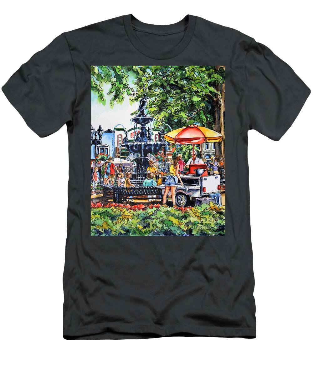 June Concerts in the Park Fountain Square Bowling Green Kentucky Misha Ambrosia T-Shirt