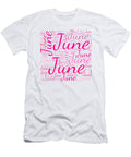 June Names Without Frontiers Vidddie Publyshd T-Shirt