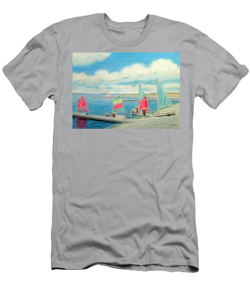 Junior Sailing School West Kirby Marine Lake Peter Farrow T-Shirt