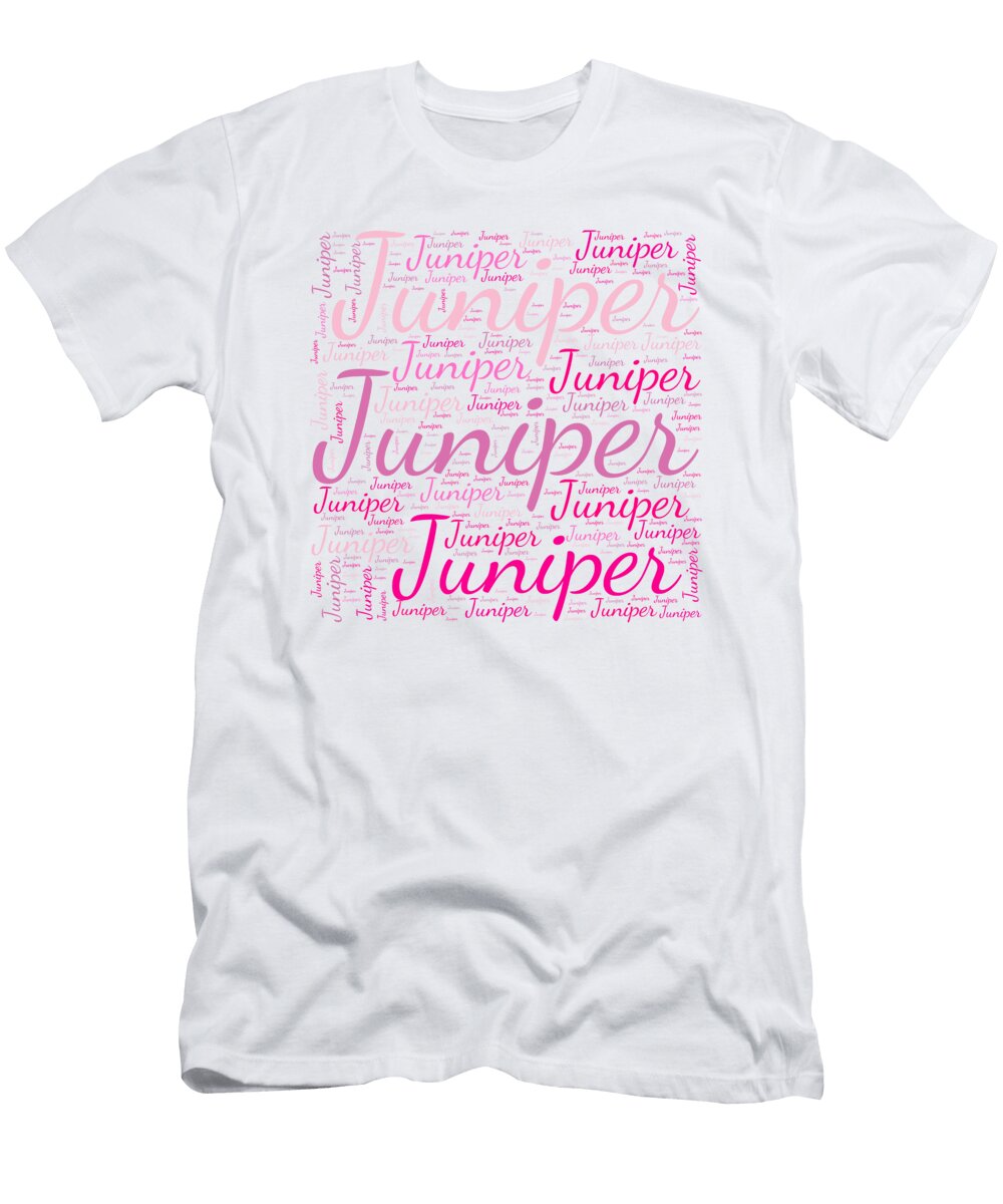 Juniper Names Without Frontiers Vidddie Publyshd T-Shirt