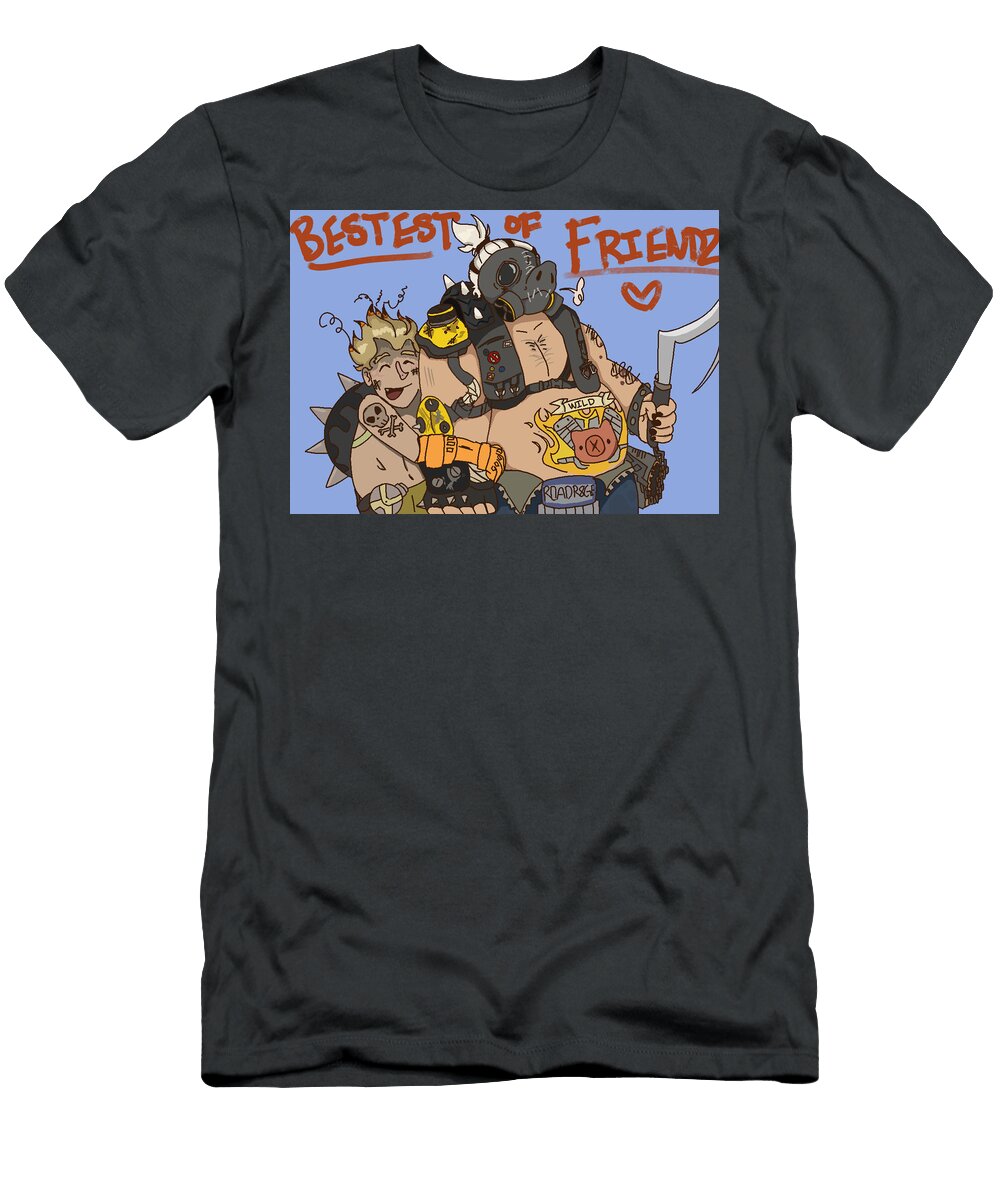 Junkrat and Roadhog Melissa Griffus T-Shirt