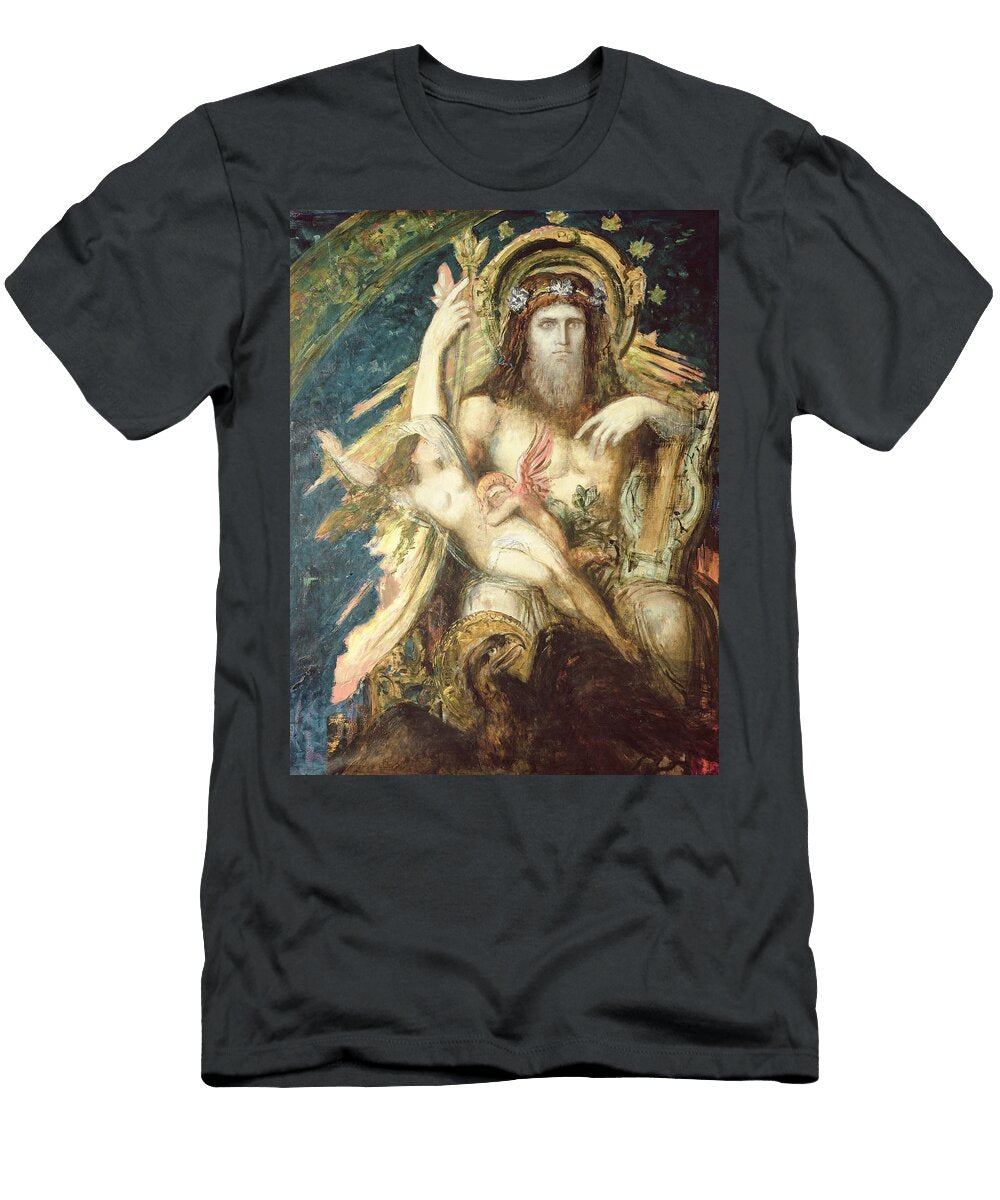 Jupiter and Semele Oil on Canvas Gustave Moreau T-Shirt