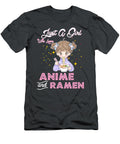 Just a Girl Who Loves Anime and Ramen Bowl Japanese Noodles Forrest Gates T-Shirt
