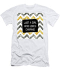 Just a Girl Who Loves Camping Tina Lecour T-Shirt