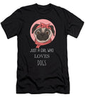 Just a Girl Who Loves Dogs Funny Dog Cynto T-Shirt